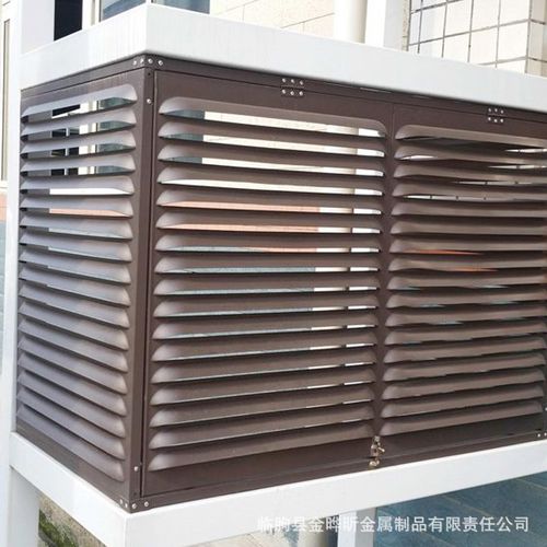 厂家供应防雨百叶 铝合金百叶窗 工字槽百叶室外通风口防雨百叶